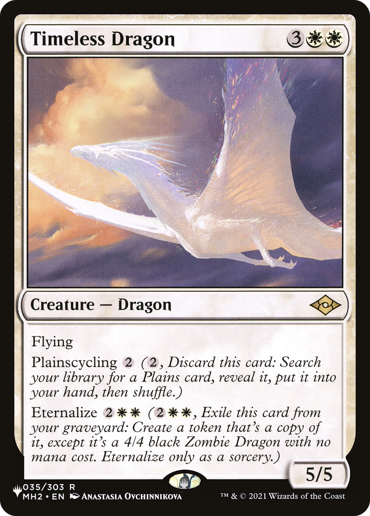 Timeless Dragon [The List]