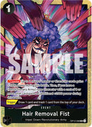 Hair Removal Fist [One Piece Promotion Cards]