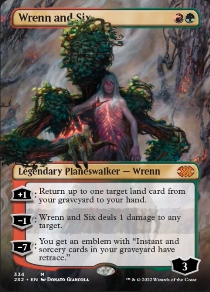 Wrenn and Six (Borderless) [Double Masters 2022]