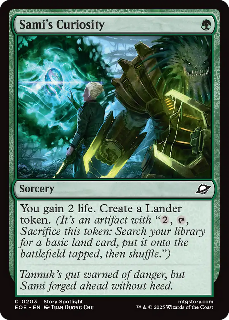 Sami's Curiosity [Edge of Eternities]