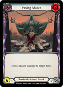 Vexing Malice (Blue) [MON234-RF] (Monarch)  1st Edition Rainbow Foil