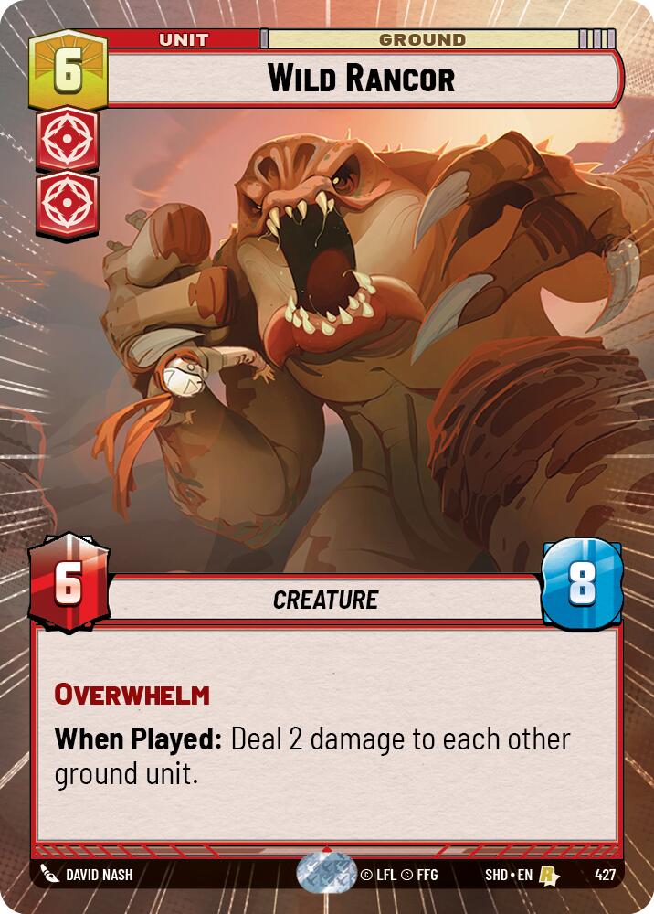 Wild Rancor (427) (Hyperspace) (427) [Shadows of the Galaxy]