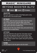 Beyond Booster Blitz (Magic Minigame) [Assassin's Creed Minigame]