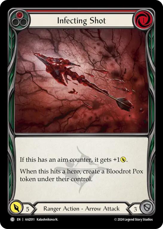 Infecting Shot (Red) [AAZ011] (Armory Deck: Azalea)