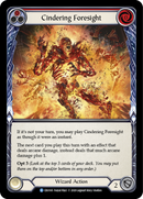 Cindering Foresight (Red) [CRU165] (Crucible of War)  1st Edition Normal