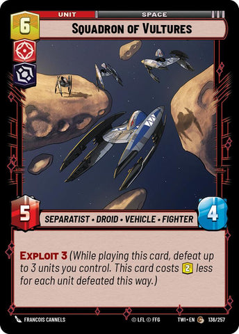 Squadron of Vultures (136/257) (136/257) [Twilight of the Republic]