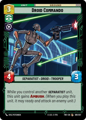 Droid Commando (081/257) (081/257) [Twilight of the Republic]