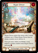 Hyper Driver (Red) [1HD009] (History Pack 1 Dash Blitz Deck)