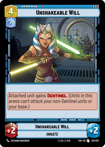 Unshakeable Will (071/257) (071/257) [Twilight of the Republic]