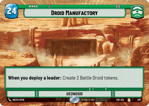 Droid Manufactory (297) (Hyperspace) (297) [Twilight of the Republic]