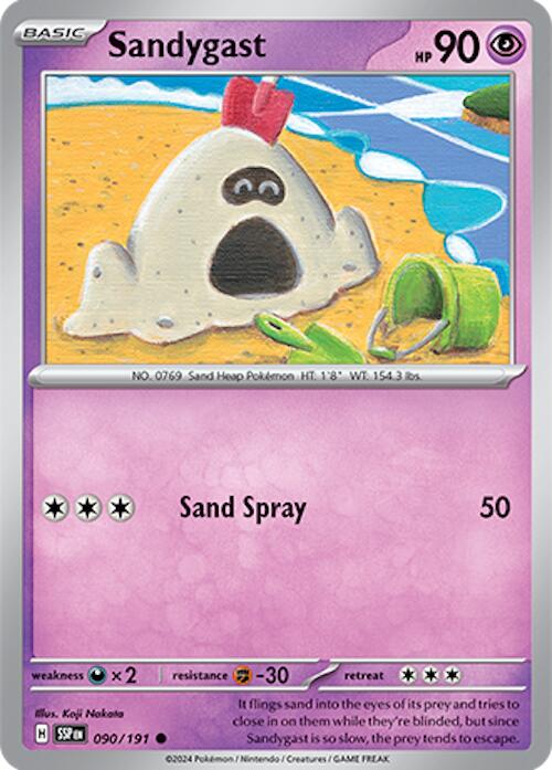 Sandygast (090/191) [Scarlet & Violet: Surging Sparks]