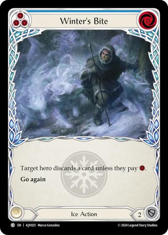 Winter's Bite (Blue) [AJV025] (Armory Deck: Jarl Vetreidi)