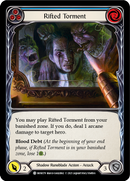 Rifted Torment (Blue) [MON179] (Monarch)  1st Edition Normal