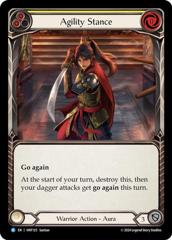 Agility Stance [HNT125] (The Hunted)  Rainbow Foil