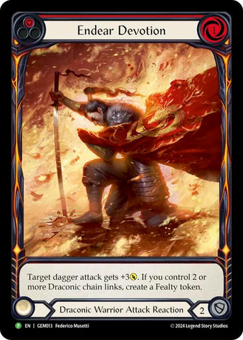 Endear Devotion [GEM013] (GEM Pack 1)  Rainbow Foil