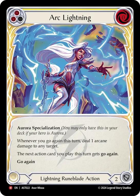 Arc Lightning [AST022] (Armory Deck: Aurora)