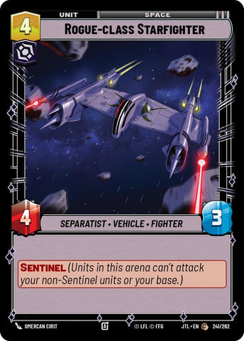 Rogue-class Starfighter (241/262) (241/262) [Jump to Lightspeed]