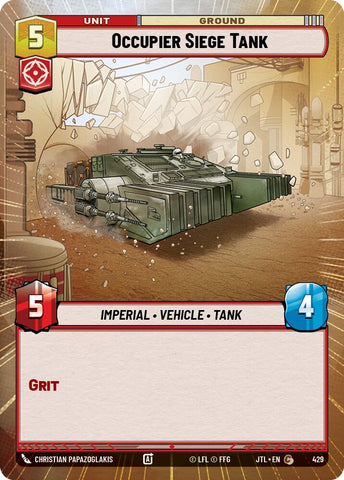 Occupier Siege Tank (429) (Hyperspace) (429) [Jump to Lightspeed]