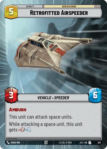 Retrofitted Airspeeder (521) (Hyperspace) (521) [Jump to Lightspeed]