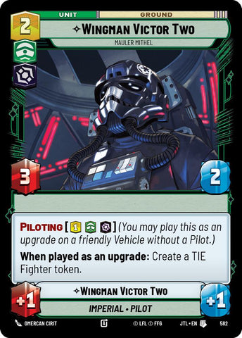 Wingman Victor Two - Mauler Mithel (582) (582) [Jump to Lightspeed]