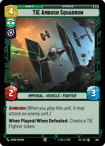 TIE Ambush Squadron (585) (585) [Jump to Lightspeed]