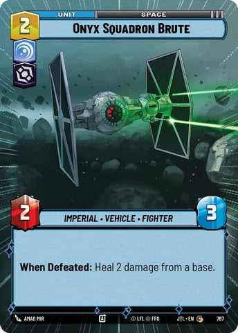 Onyx Squadron Brute (767) (Hyperspace Foil) (767) [Jump to Lightspeed]