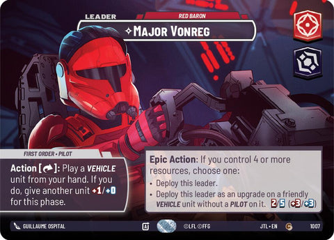Major Vonreg - Red Baron (1007) (Showcase) (1007) [Jump to Lightspeed]