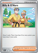 Billy & O'Nare (142/159) [Scarlet & Violet: Journey Together]