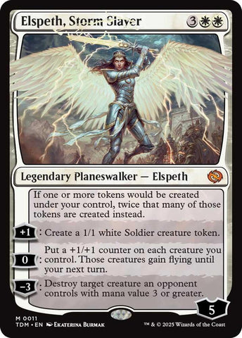 Elspeth, Storm Slayer [Tarkir: Dragonstorm]