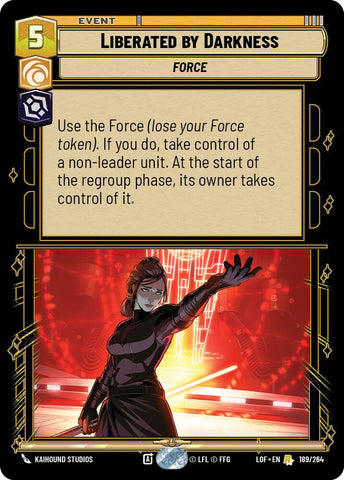 Liberated by Darkness (189/264) (189/264) [Legends of the Force]