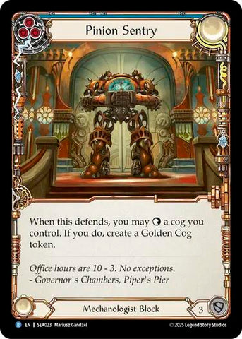 Pinion Sentry [SEA023] (High Seas)