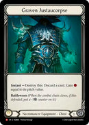 Graven Justaucorpse [AGB005] (Armory Deck: Gravy Bones)  Rainbow Foil