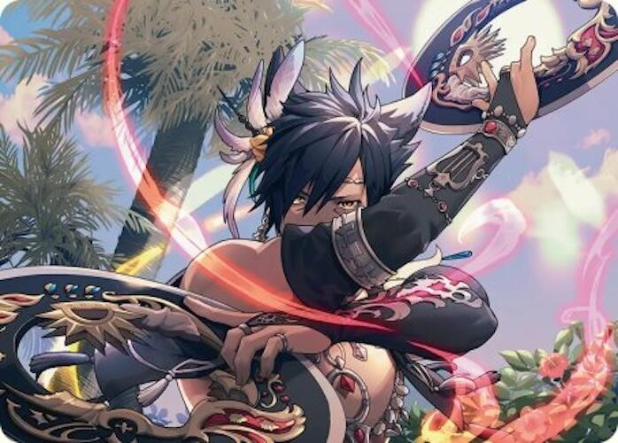 Dancer's Chakrams Art Card [FINAL FANTASY Art Series]