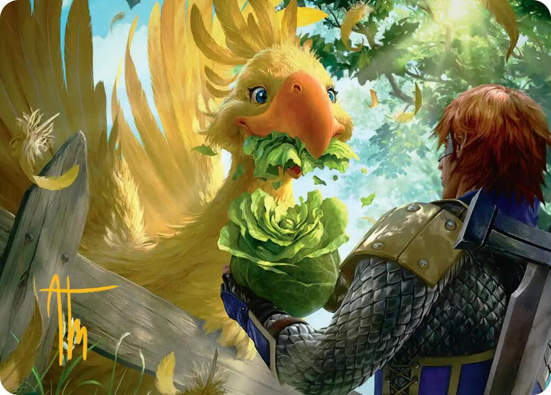 Gysahl Greens Art Card (Gold-Stamped Signature) [FINAL FANTASY Art Series]
