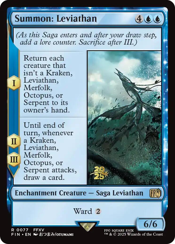 Summon: Leviathan [FINAL FANTASY Prerelease Promo]