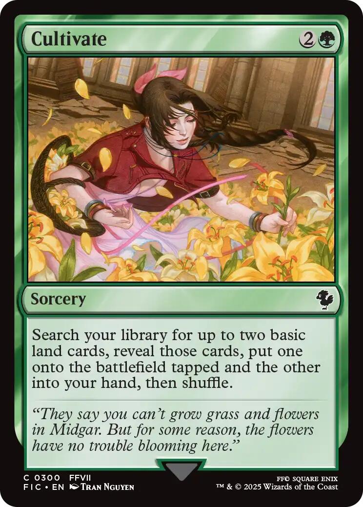 Cultivate (Surge Foil) [FINAL FANTASY Commander]