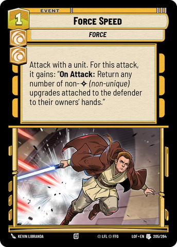 Force Speed (205/264) (205/264) [Legends of the Force]