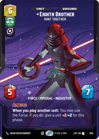 Eighth Brother - Hunt Together (1025) (Prestige) (1025) [Legends of the Force]