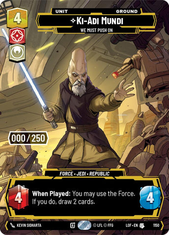 Ki-Adi-Mundi - We Must Push On (1150) (Serialized) (1150) [Legends of the Force]