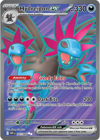 Hydreigon ex (161/086) [Scarlet & Violet: White Flare]