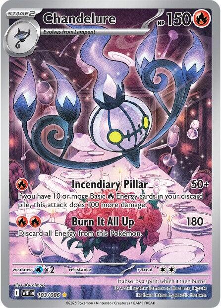 Chandelure (103/086) [Scarlet & Violet: White Flare]