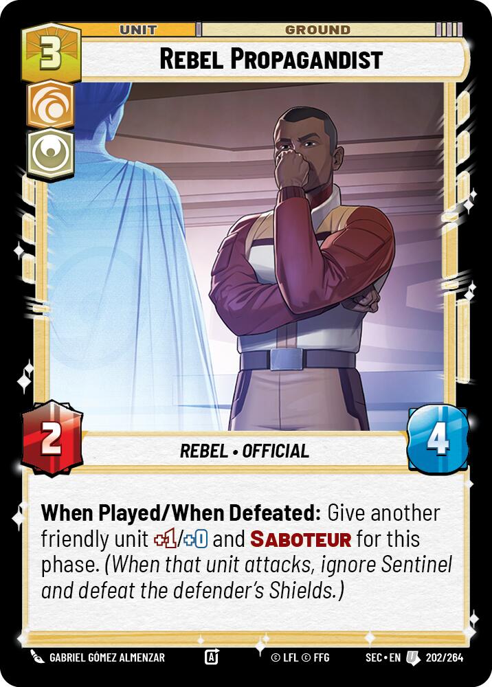 Rebel Propagandist (202/264) (202/264) [Secrets of Power]