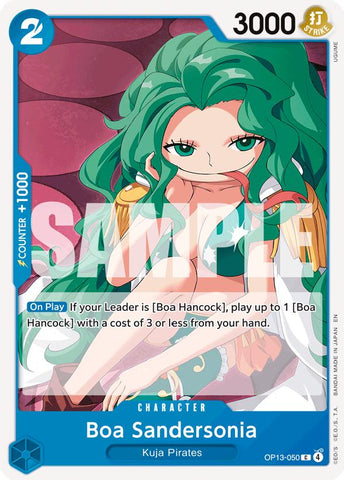 Boa Sandersonia [Carrying On His Will]