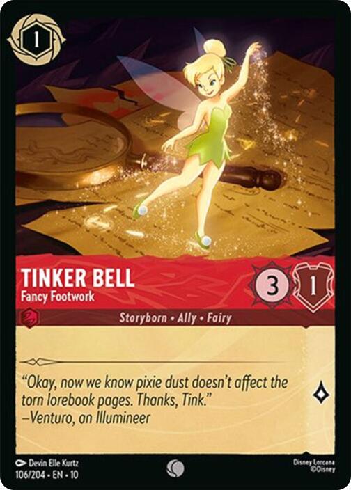 Tinker Bell - Fancy Footwork (106/204) [Whispers in the Well]