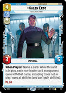 Galen Erso - You'll Never Win (Foil) (556) (556) [Secrets of Power]