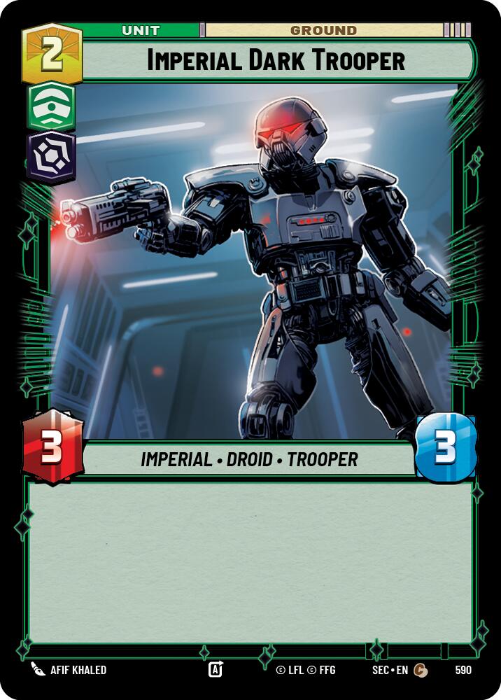 Imperial Dark Trooper (590) (Foil) (590) [Secrets of Power]