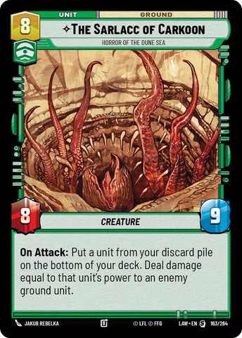 The Sarlacc of Carkoon - Horror of the Dune Sea (163/264) (163/264) [A Lawless Time]