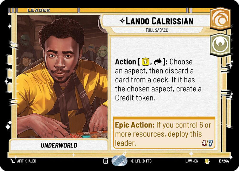 Lando Calrissian - Full Sabacc (18/264) (18/264) [A Lawless Time]