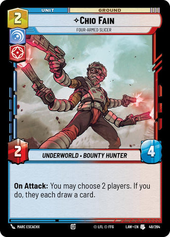 Chio Fain - Four-Armed Slicer (48/264) (48/264) [A Lawless Time]