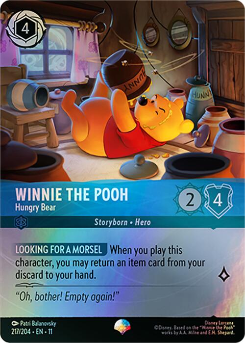 Winnie the Pooh - Hungry Bear (Epic) (217/204) [Winterspell]